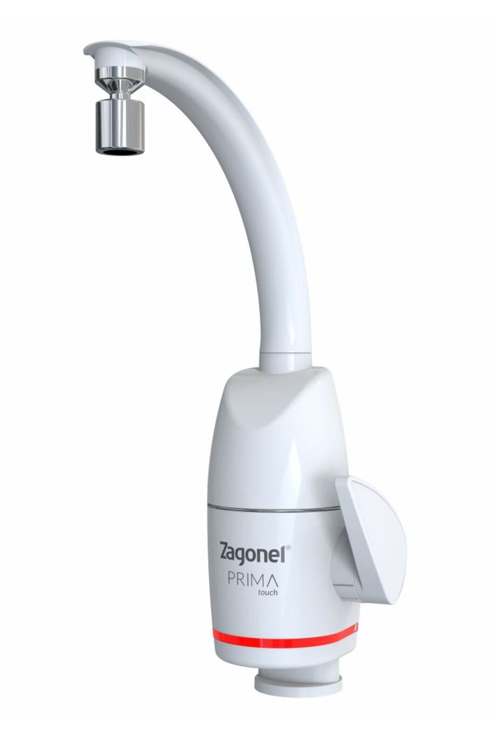 Torneira Elétrica Zagonel Prima Touch Branca - 127v | Sodimac