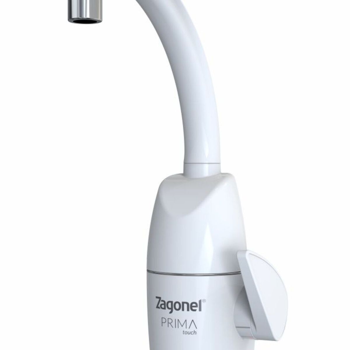 Torneira Elétrica Zagonel Prima Touch Branca - 127v , marca Zagonel - Foto Principal