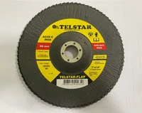 Disco Flap Aço/inox 7x7/8 Grão 80 Telstar Abrasivos