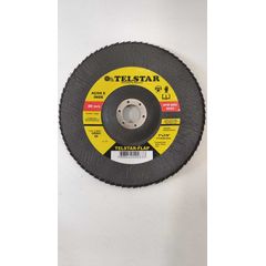 Disco Flap Aço/inox 7x7/8 Grão 60 Telstar Abrasivos