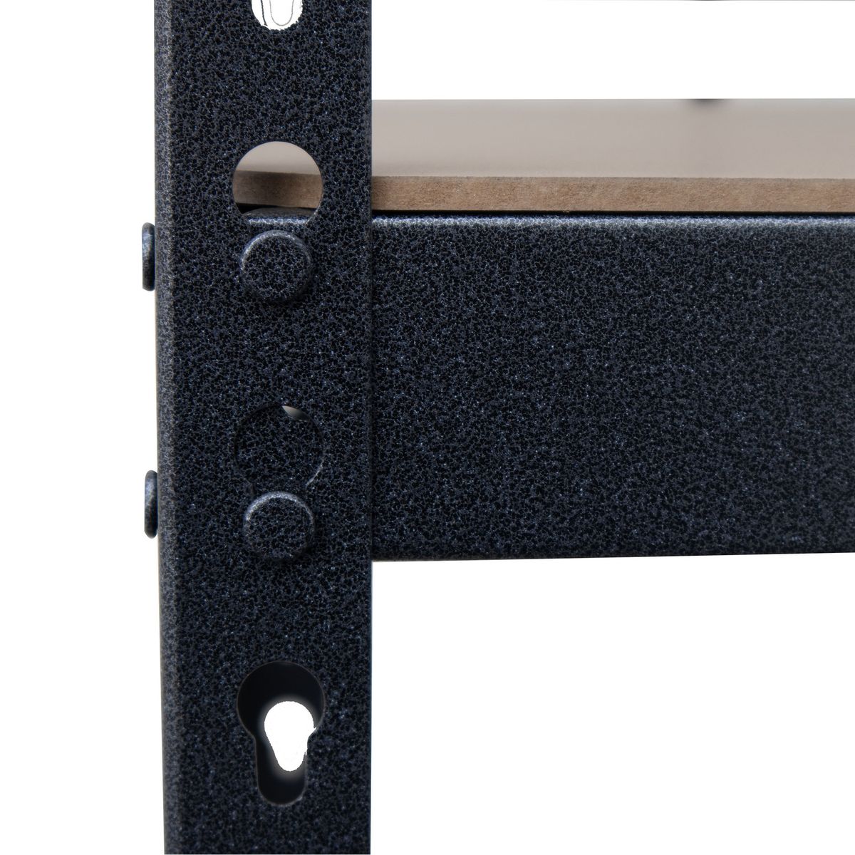 Estante de Metal e madeira com 5 Prateleiras Cinza 183X90x40 1325KG Fixser, marca Fixser - Foto 2