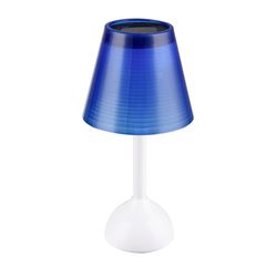 Luminária de Mesa Solar Azul Casa Bonita