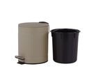 Lixeira Linea 5 Litros Taupe Just Home Collection
