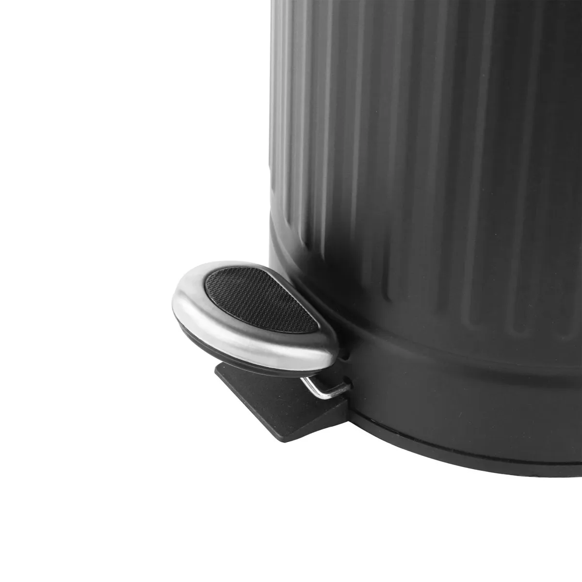 Lixeira Linea 5 Litros Preto Just Home Collection, marca Just Home Collection - Foto 2