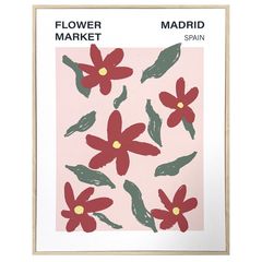 Quadro Flor 1 30x40 Just Home Collection