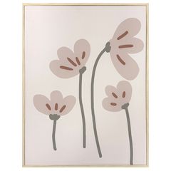 Quadro Flor 8 30x40 Just Home Collection