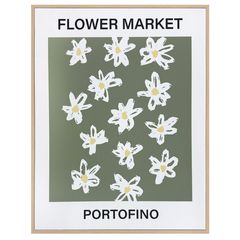 Quadro Flor 6 30x40 Just Home Collection