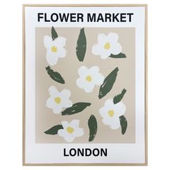 Quadro Flor 5 30x40 Just Home Collection