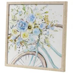 Quadro Bike Flor2 50x50 Just Home Collection