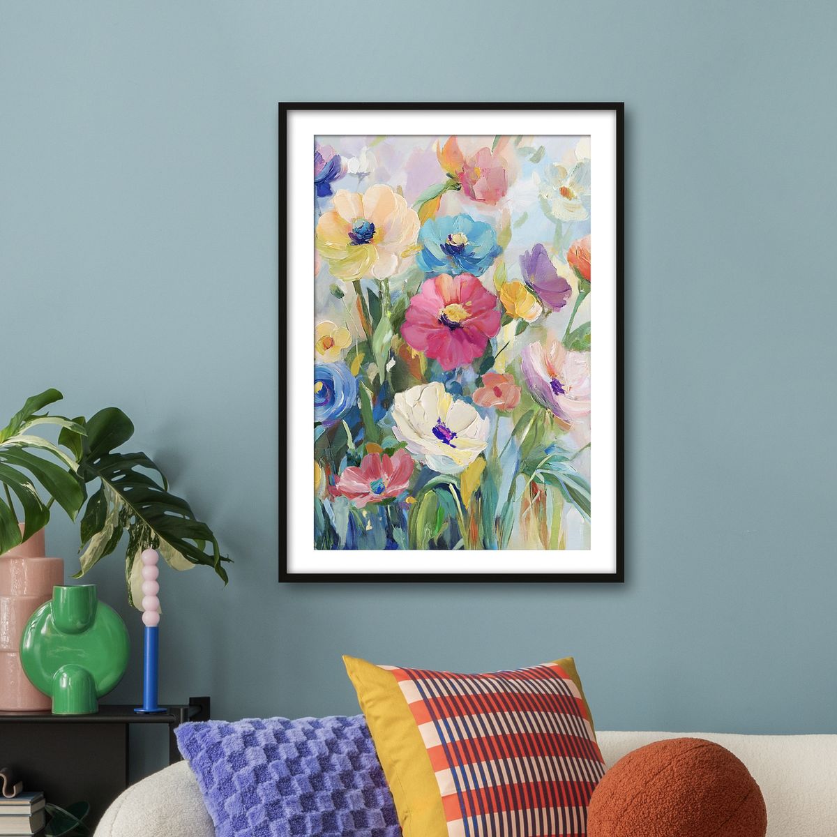 Poster Flor1 60x90 Just Home Collection, marca Just Home Collection - Foto 2