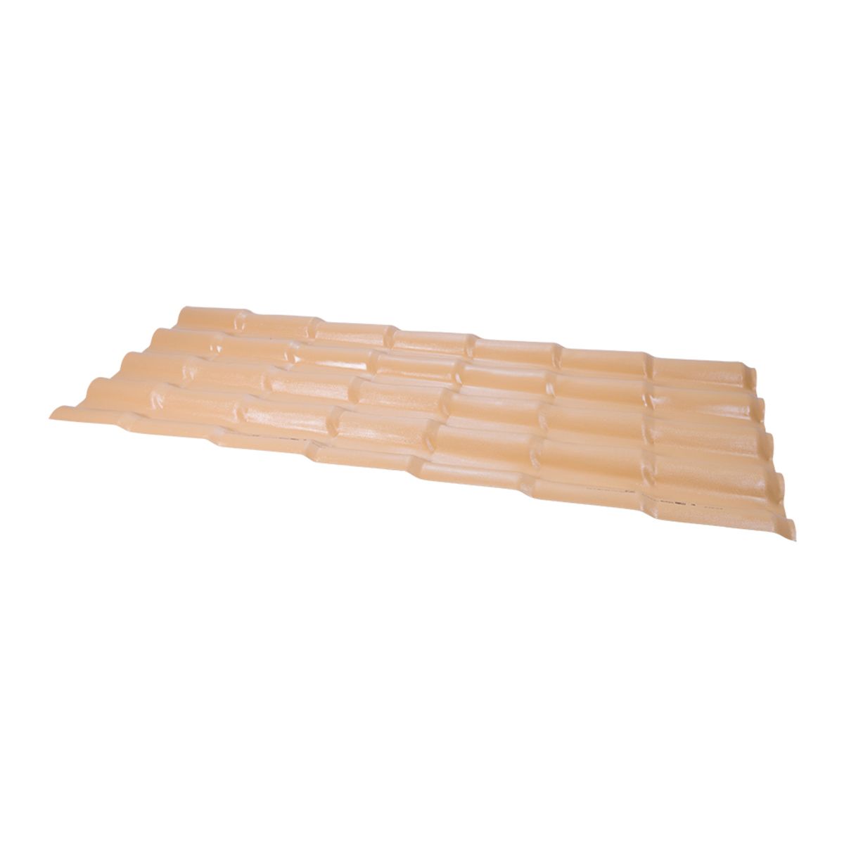 Telha Colonial Pvc 2,30x86cm 5 Ondas, marca Afort - Foto Principal