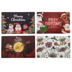Jogo Americano Retangular Natalino Sortido Dear Santa