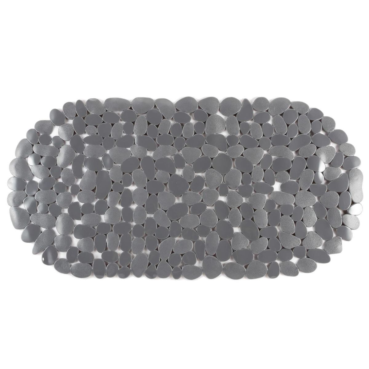 Tapete Banheiro Antiderrapante Piedra 36x67 Cinza Just Home Collection, marca Just Home Collection - Foto Principal