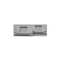 2 Módulos para Tomada Rj45, Linha Gracia Branco - Alumbra