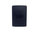Conjunto Placa 4x2 Horizontal com Módulo  Interruptor Simples, Linha Gracia Maxx Black - Alumbra