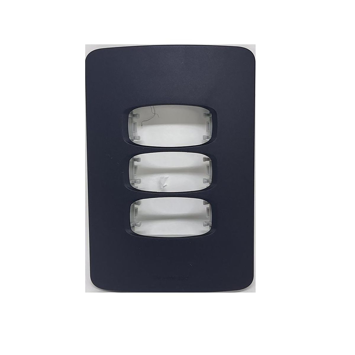 Placa 4x2 para 3 Módulos, Linha Gracia Maxx Black - Alumbra, marca Alumbra - Foto Principal