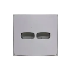 Placa 4x4 para 2 Módulos, Linha Gracia Maxx Branco - Alumbra