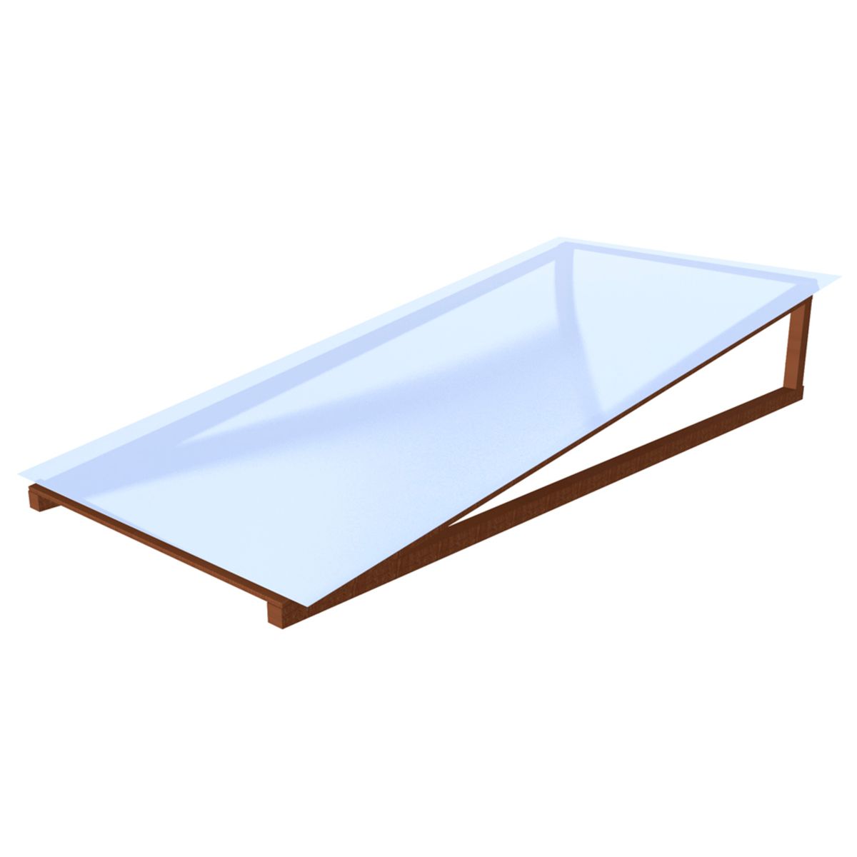 Chapa Telha Pp 1,20x1,20x1,2mm, marca Atco - Foto 2