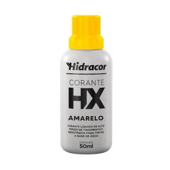 Corante Líquido Amarelo 50ml Hidracor Tintas Iquine