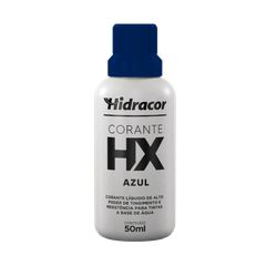 Corante Líquido Azul 50ml Hidracor Tintas Iquine