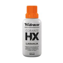 Corante Líquido Laranja 50ml Hidracor Tintas Iquine