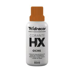 Corante Líquido Ocre 50ml Hidracor Tintas Iquine