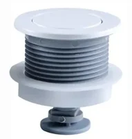 Botão de Acionamento Superior Simples Branco para Louças Entre 41 e 45mm Astra