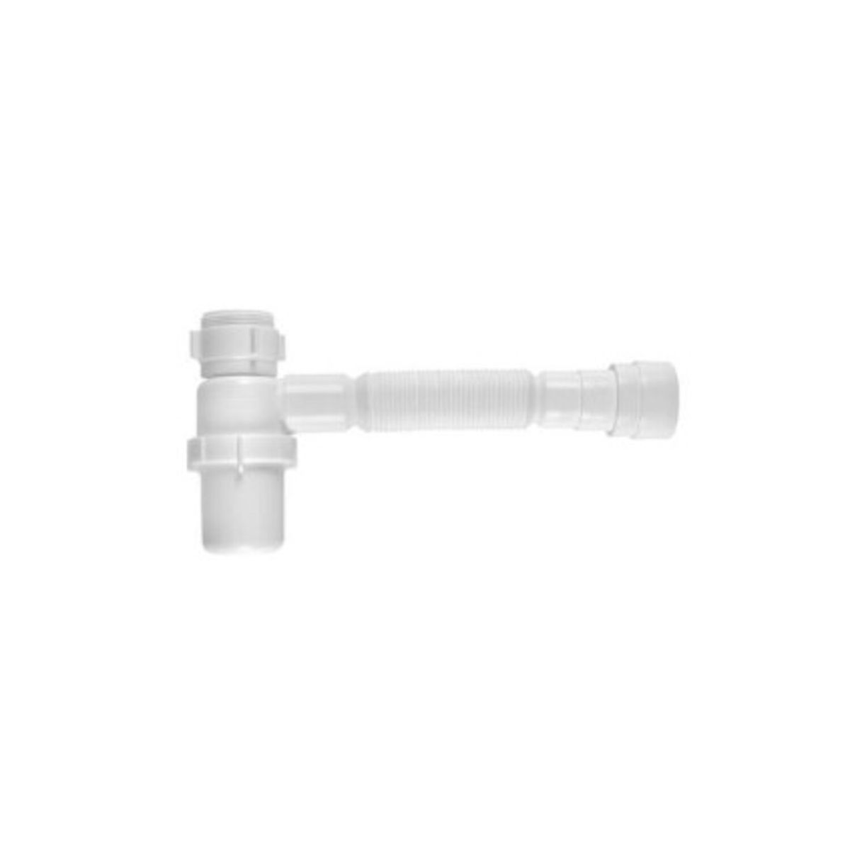 Sifão Sanfonado Universal Branco com Copo Astra, marca Astra - Foto Principal