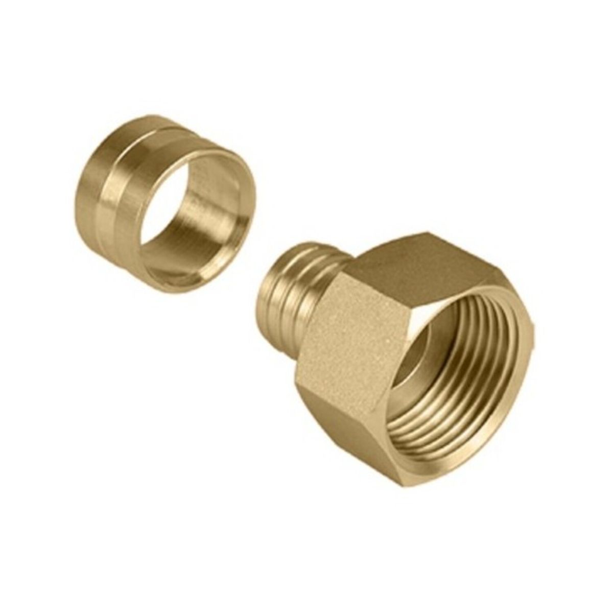 Kit de Conexão Fixa Fêmea 20mm - 1/2" Astra, marca Astra - Foto Principal
