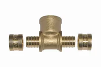 Kit Tê com Saída Rosca Fêmea 20mm X 1/2" Astra