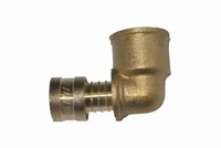 Cotovelo com Rosca Fêmea Terminal 20mm X 1/2" Astra