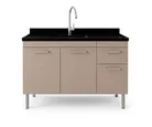 Gabinete para Cozinha Kaus 114cm Gianduia Cerocha