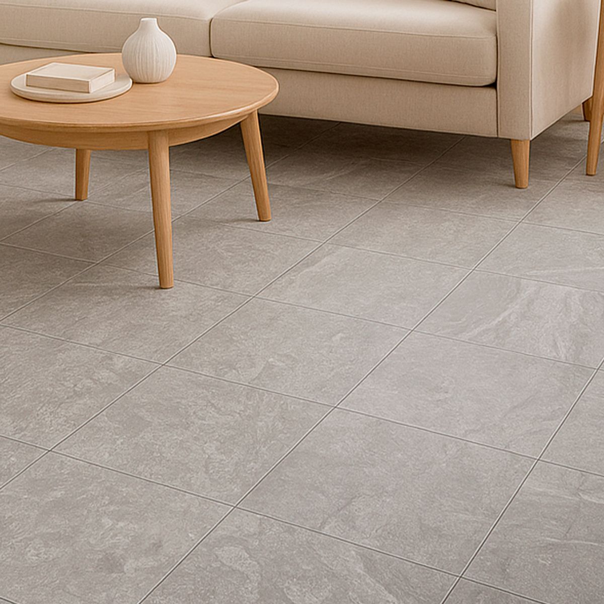Porcelanato Bold Positano Ii Gris Mate Interno 54,4x54,4cm Caixa 2,07m² Roca, marca Roca - Foto Principal