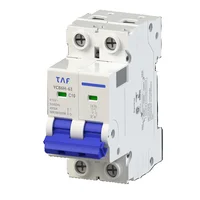 Disj Bipolar 2 X 10 Amp 4,5 Ka Din Taf 7,88x3,56x7,60