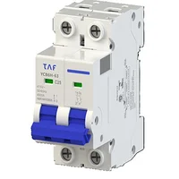 Disj Bipolar 2 X 25 Amp 4,5 Ka Din Taf 7,88x3,56x7,60