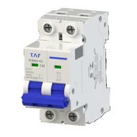 Disj Bipolar 2 X 40 Amp 4,5 Ka Din Taf 7,88x3,56x7,60