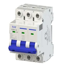 Disj Tripolar 3 X 50 Amp 4,5 Ka Din Taf 7,88x5,34x7,60