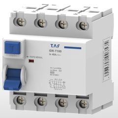 Interruptor Dr- 4p 63a- 30ma- Dr-t100 Taf 8,20x7,20x7,50