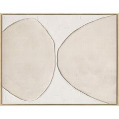 Quadro Geométrico Areia 60X60 Just Home Collection