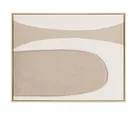 Quadro Geométrico Areia 60X60 Just Home Collection