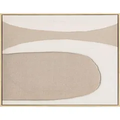 Quadro Geométrico Areia 60X60 Just Home Collection
