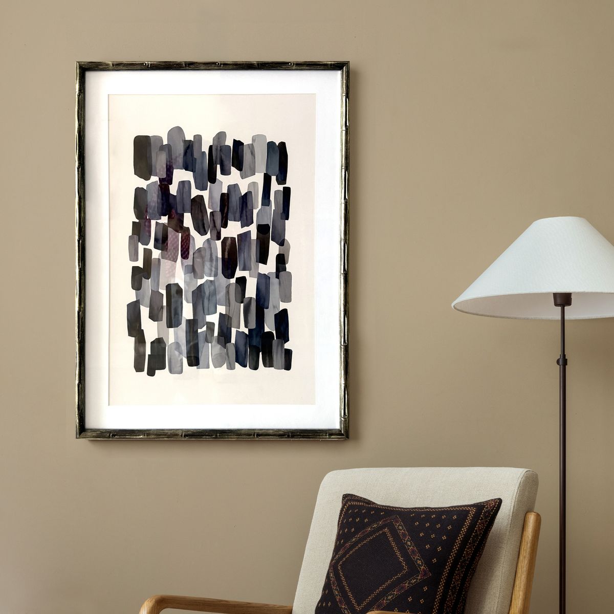 Quadro Placa De Fósforo 50X70, marca Just Home Collection - Foto 2
