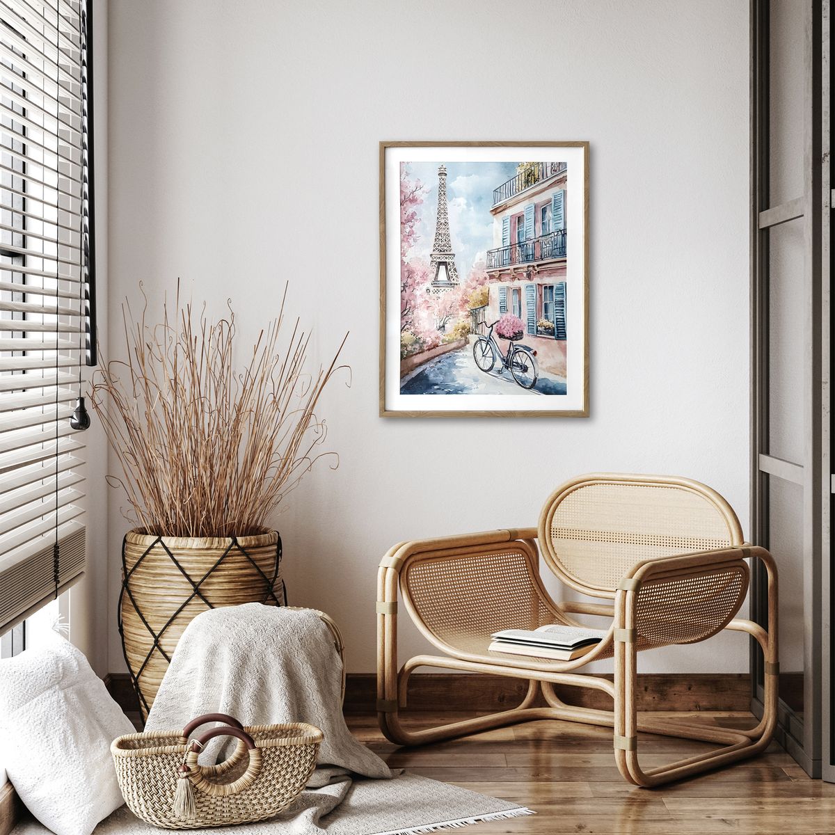Quadro Paris Bicicleta 40X50, marca Just Home Collection - Foto 2