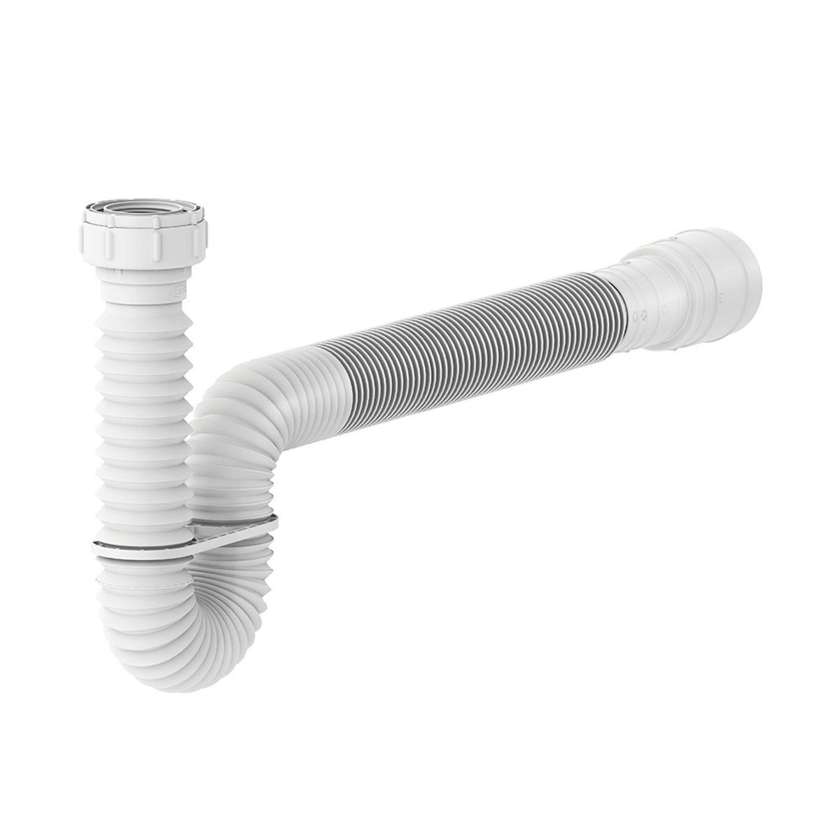 Sifão Tubo Extensível 2,0 m Branco C/ Suporte, marca Censi - Foto Principal