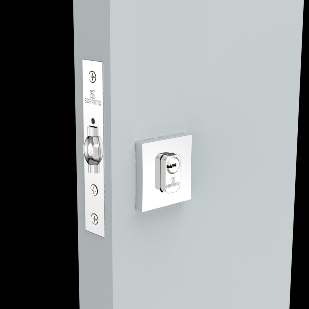 Fech.pivot C/regul Ext Crom(br45 Pk65), marca Soprano - Foto 2