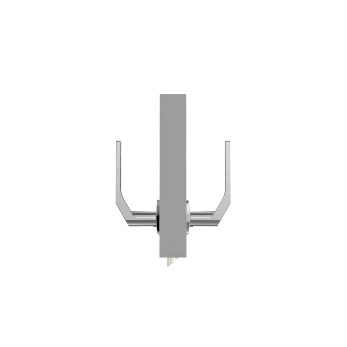 Fechadura Popline Reta Cromada Externa Soprano 40x53, marca Soprano - Foto 2