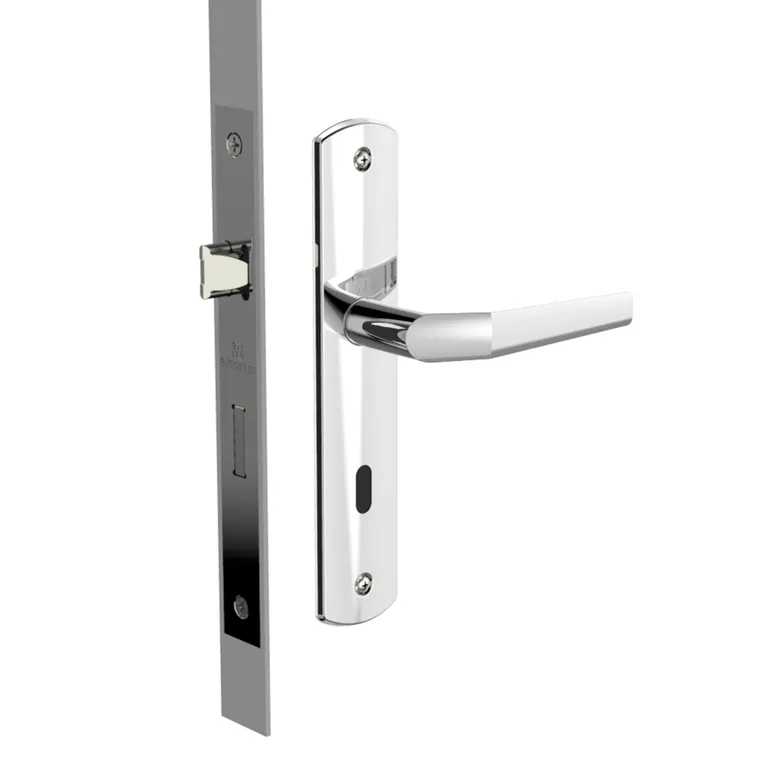 Fechadura Popline Reta Cromada Interna Soprano 40x53 | Sodimac