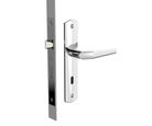 Fechadura Popline Reta Cromada Interna Soprano 40x53