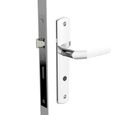 Fechadura Popline Reta Cromada WC Soprano 40x53