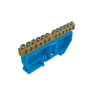 Barr Neut 2+10 Fur/fixaç Trilho Din Az